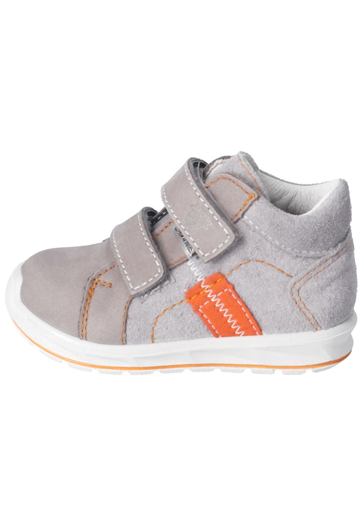 Pepino Halbschuhe Leder Grau/Orange