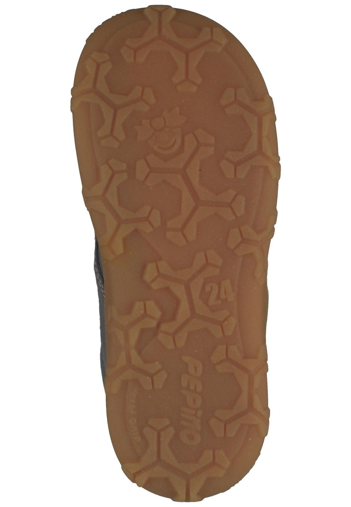 Pepino Halbschuhe Leder Grau/Rosa