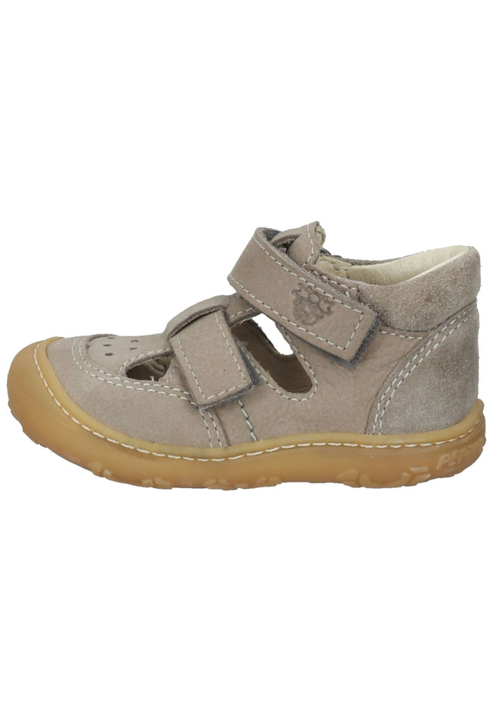 Pepino Halbschuhe Leder Grau/Rosa