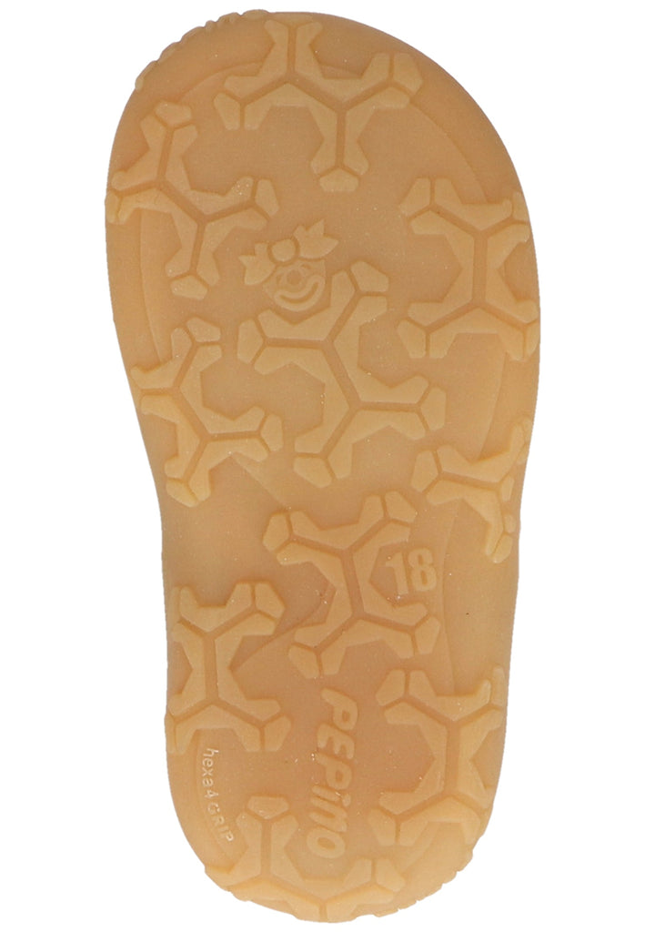 Pepino Halbschuhe Leder Grau/Rosa