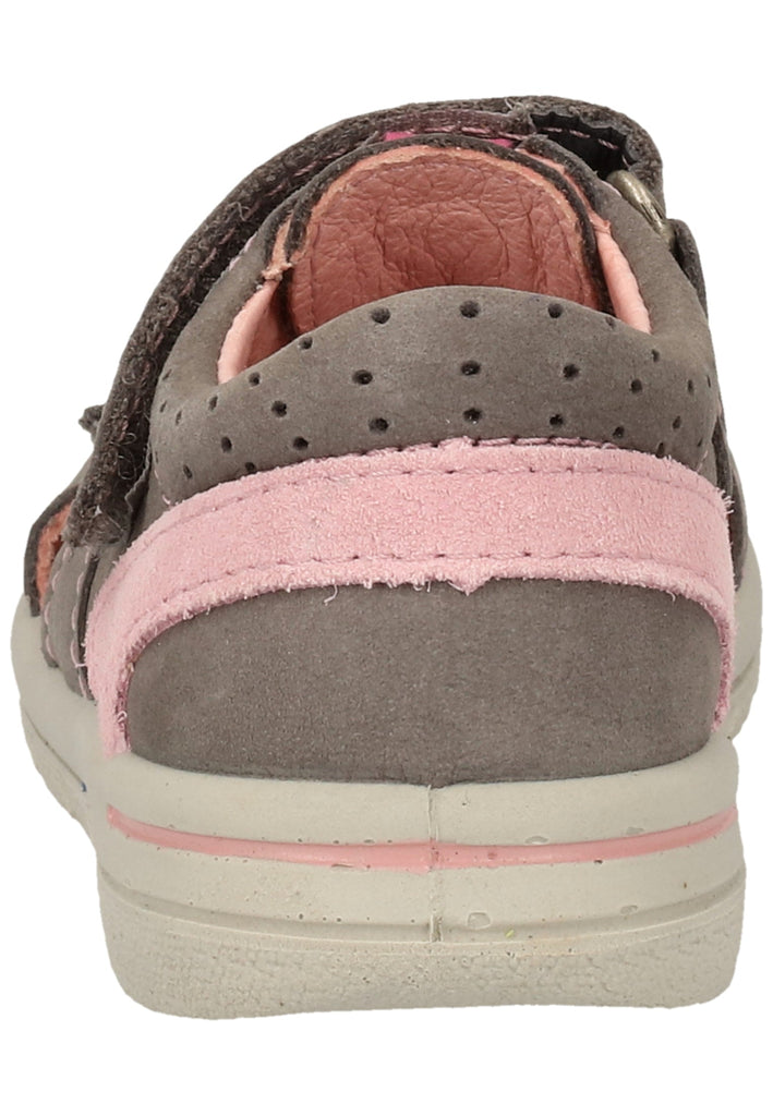 Pepino Halbschuhe Leder Grau/Rosa