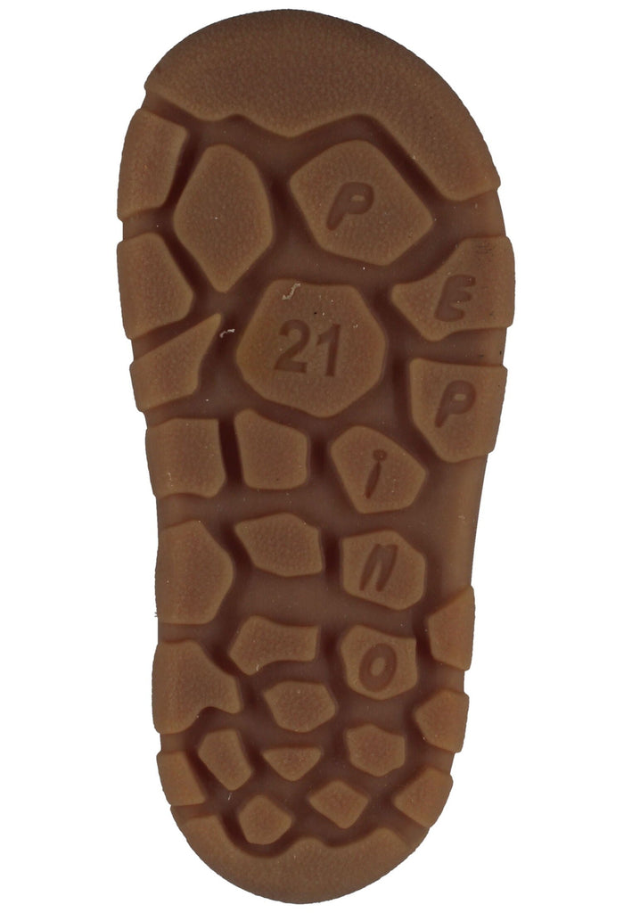 Pepino Halbschuhe Leder Grün Warmfutter