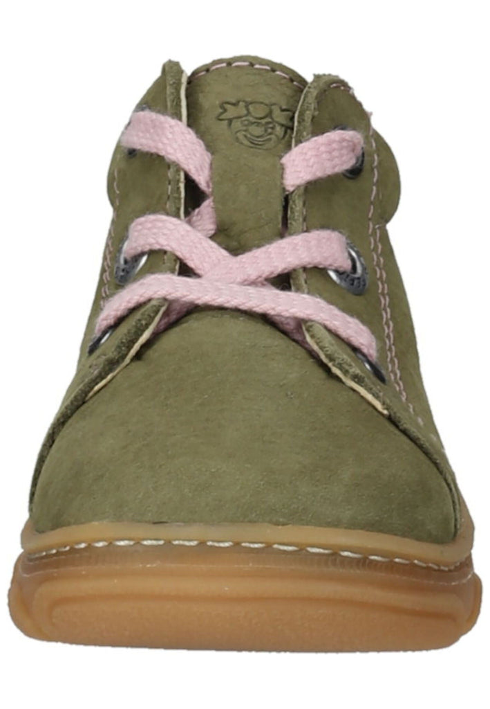 Pepino Halbschuhe Leder Grün Warmfutter