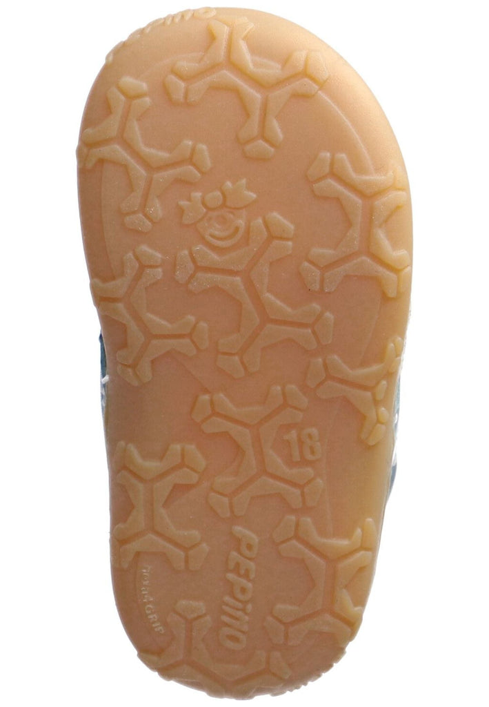 Pepino Halbschuhe Leder Hellblau