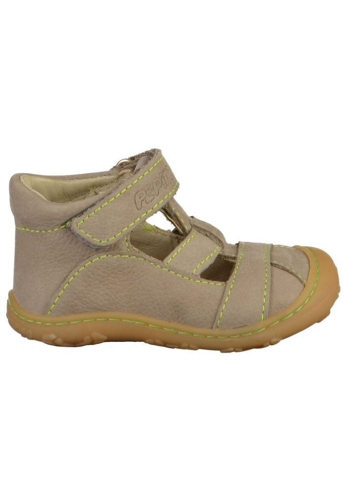 Pepino Halbschuhe Leder Kies
