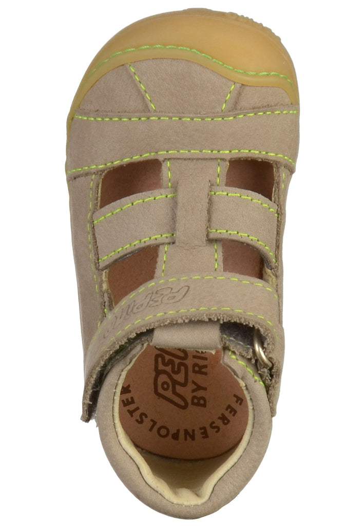 Pepino Halbschuhe Leder Kies