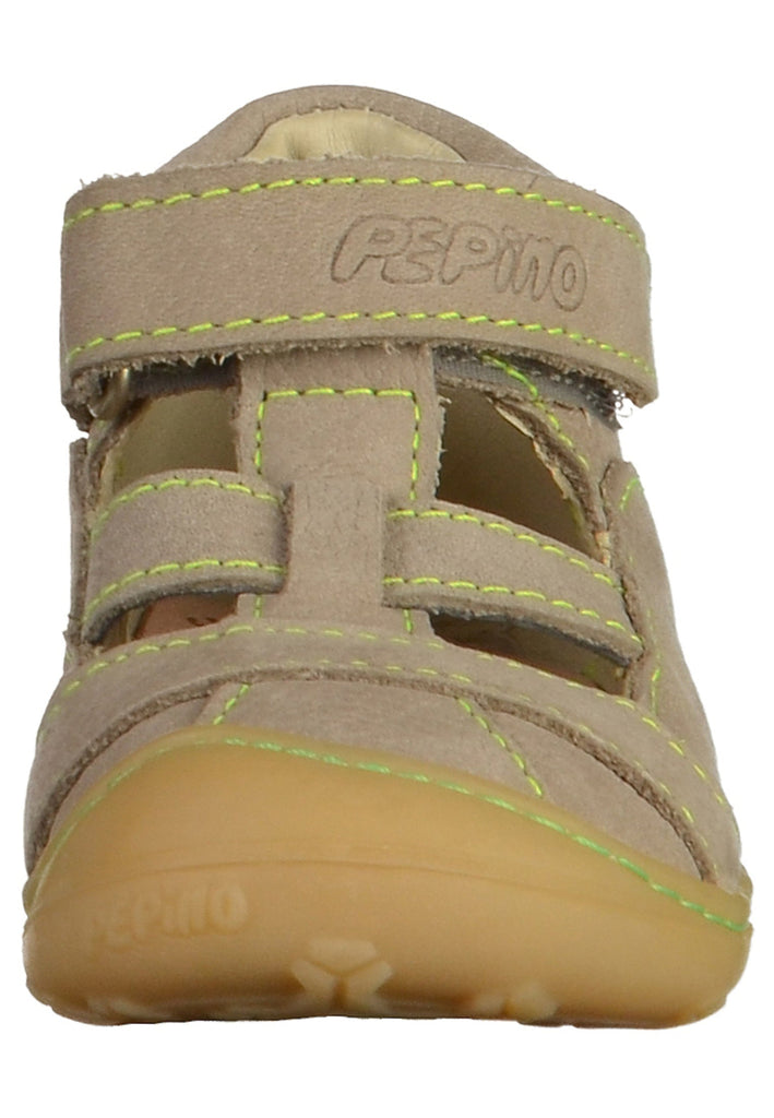 Pepino Halbschuhe Leder Kies