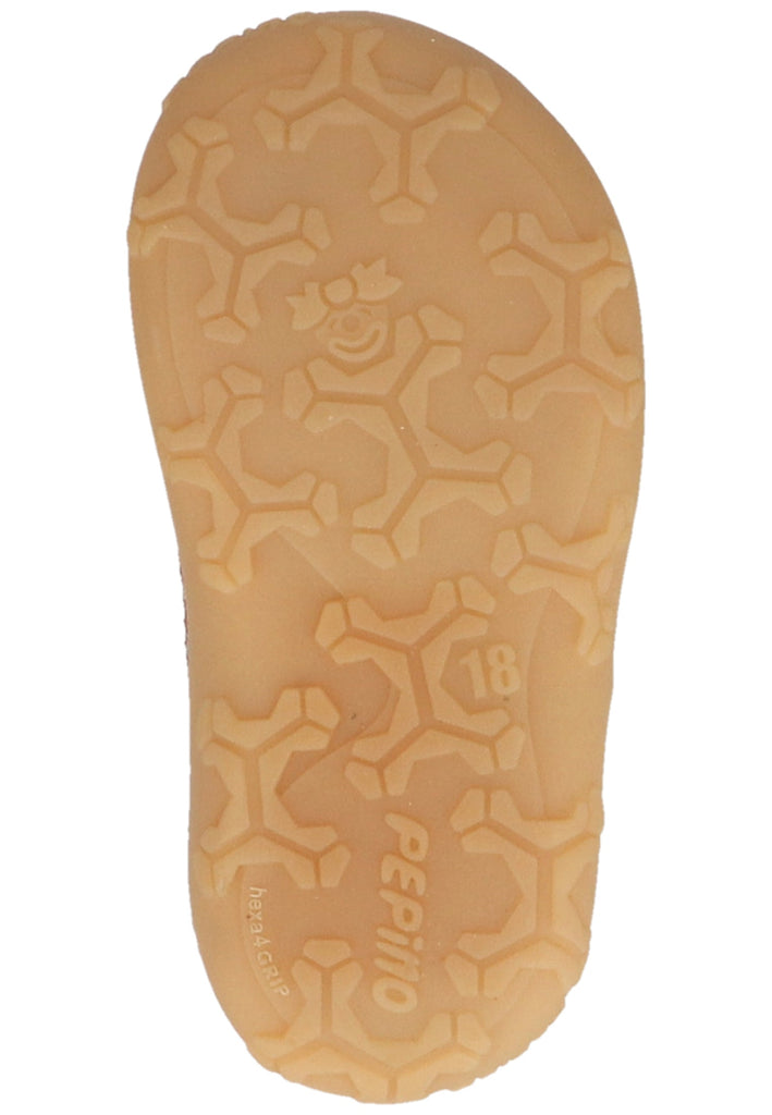 Pepino Halbschuhe Leder Merlot