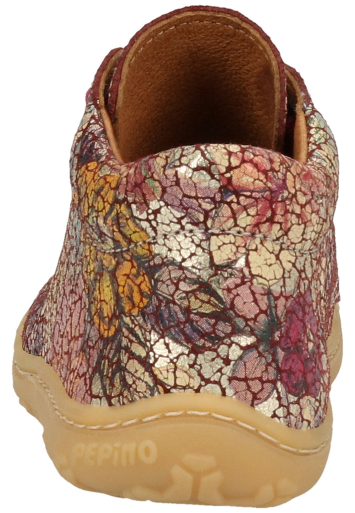 Pepino Halbschuhe Leder Merlot