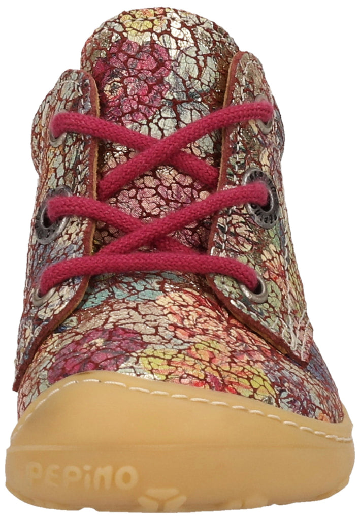 Pepino Halbschuhe Leder Merlot