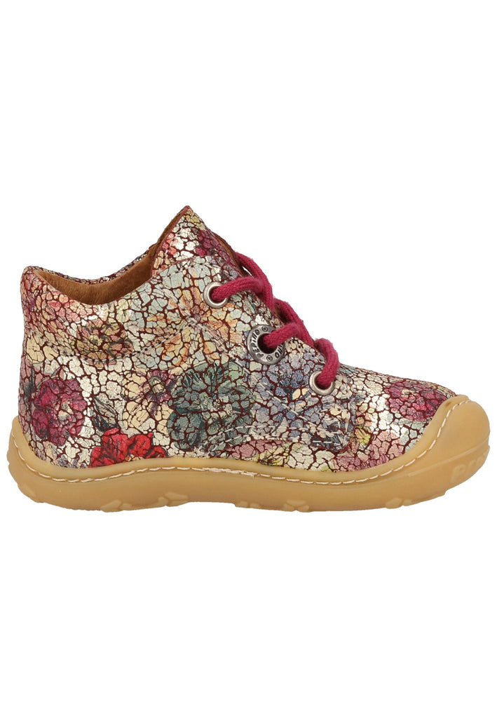 Pepino Halbschuhe Leder Merlot