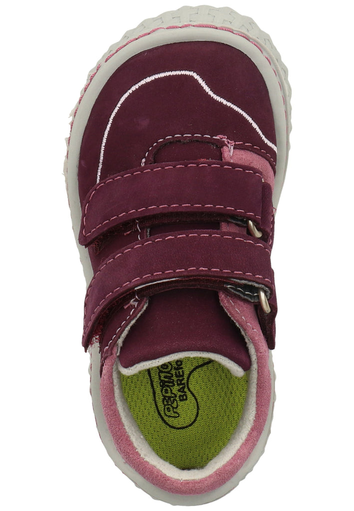 Pepino Halbschuhe Leder Merlot