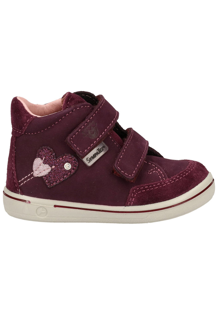 Pepino Halbschuhe Leder Merlot