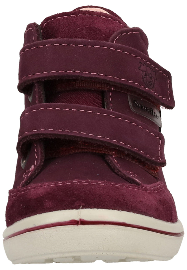 Pepino Halbschuhe Leder Merlot