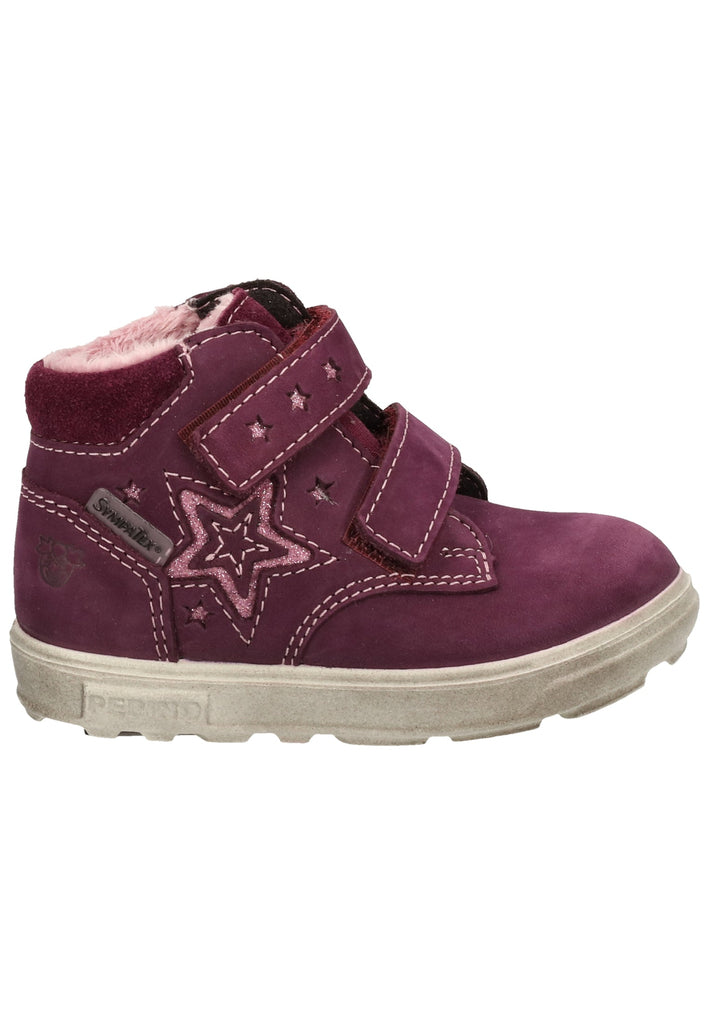 Pepino Halbschuhe Leder Merlot Warmfutter