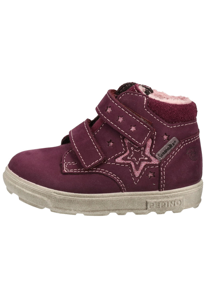 Pepino Halbschuhe Leder Merlot Warmfutter