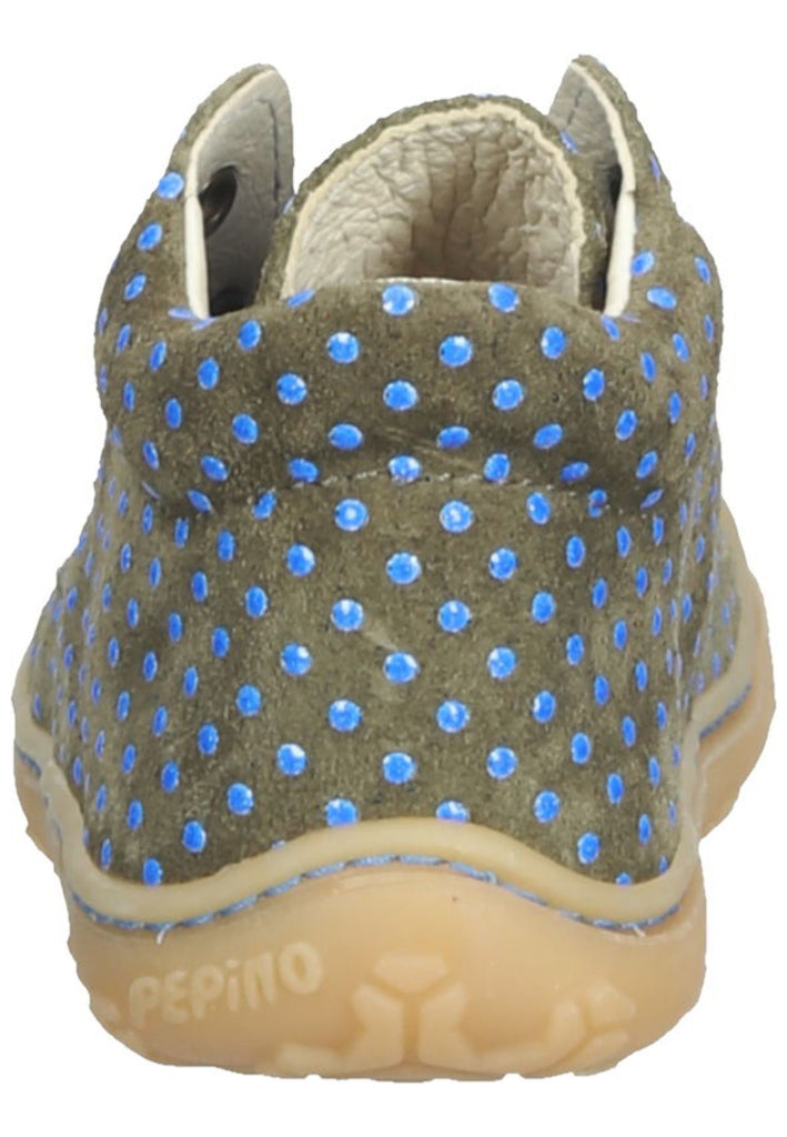 Pepino Halbschuhe Leder Moos