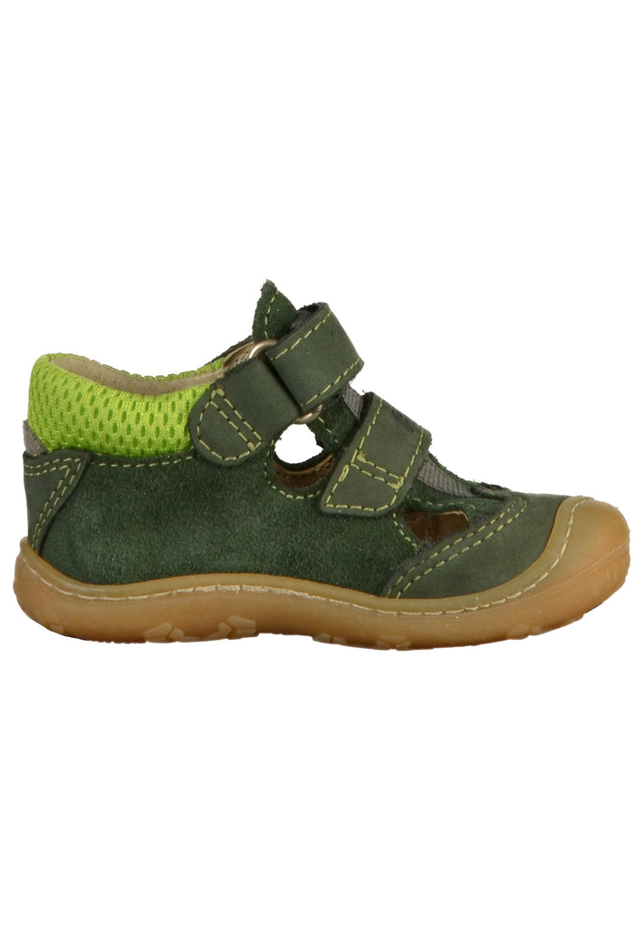 Pepino Halbschuhe Leder Oliv