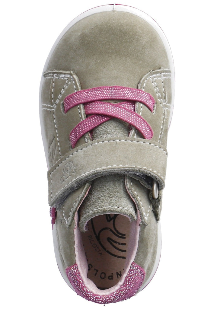 Pepino Halbschuhe Leder Olive