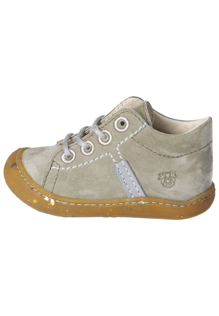 Pepino Halbschuhe Leder Olive