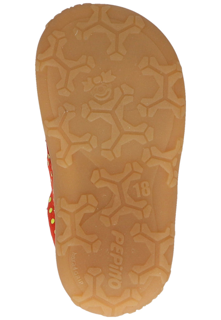 Pepino Halbschuhe Leder Orange