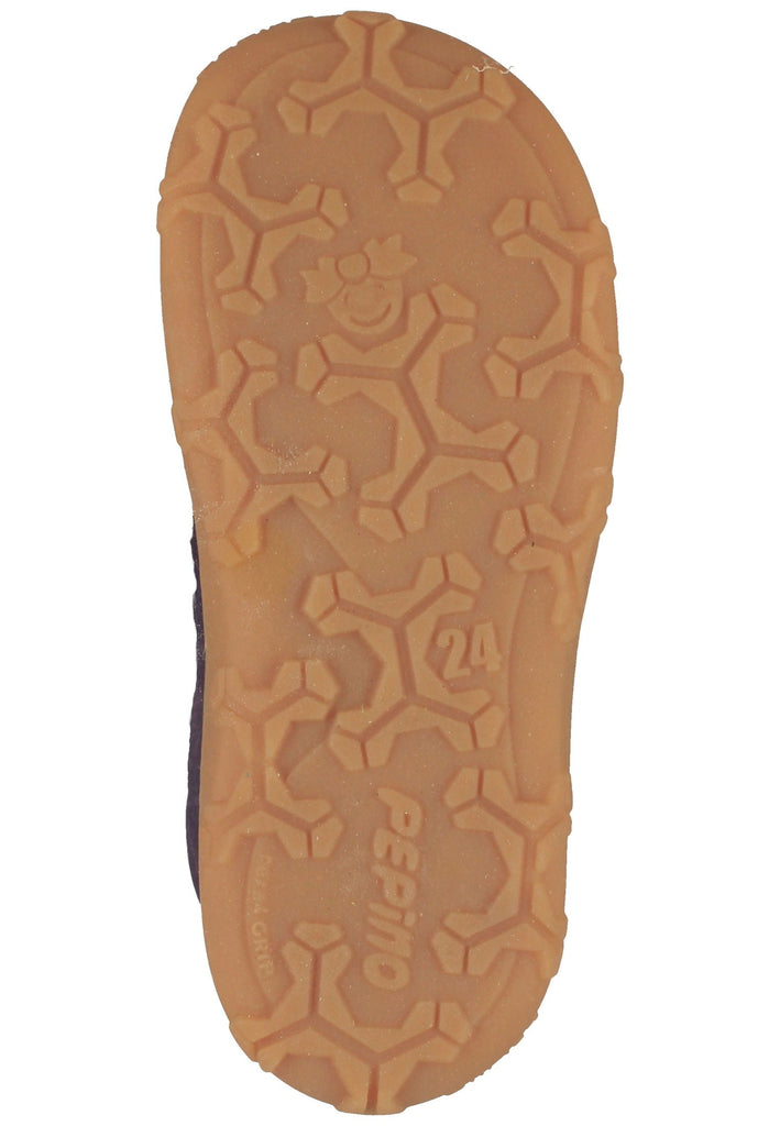 Pepino Halbschuhe Leder Pflaume