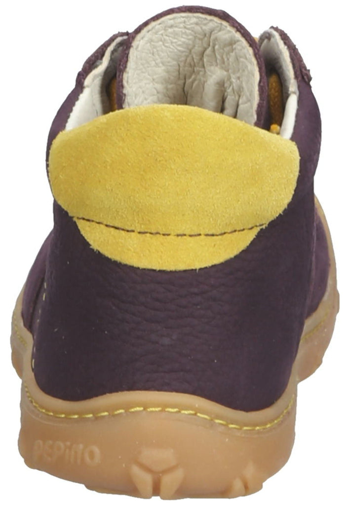 Pepino Halbschuhe Leder Pflaume