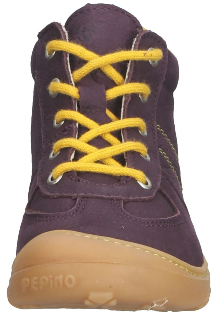 Pepino Halbschuhe Leder Pflaume