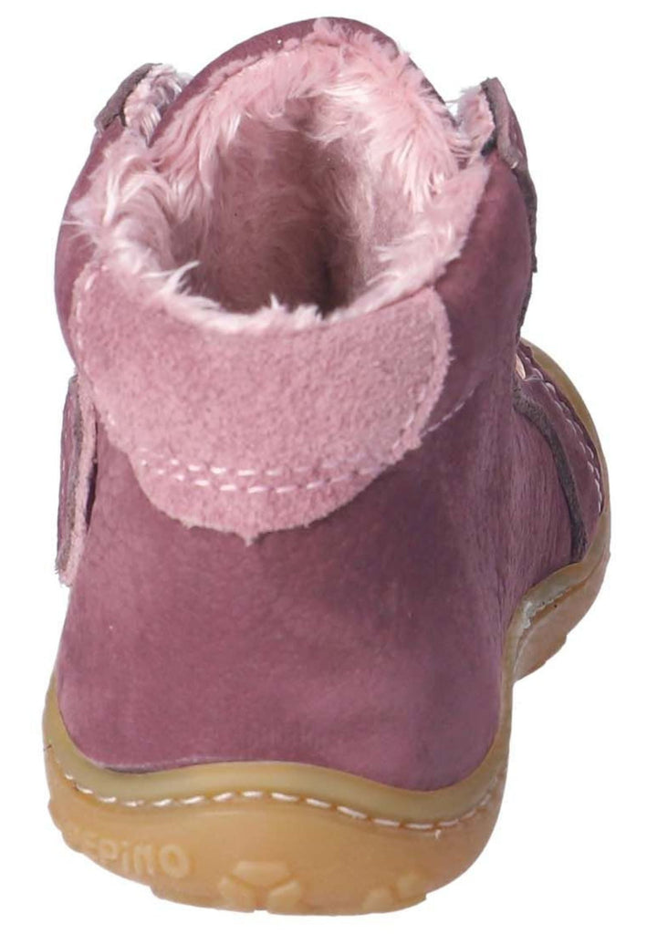 Pepino Halbschuhe Leder Pflaume Warmfutter