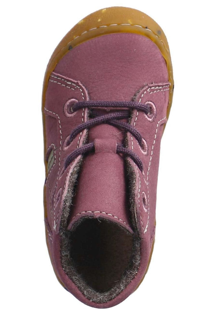 Pepino Halbschuhe Leder Pflaume Warmfutter