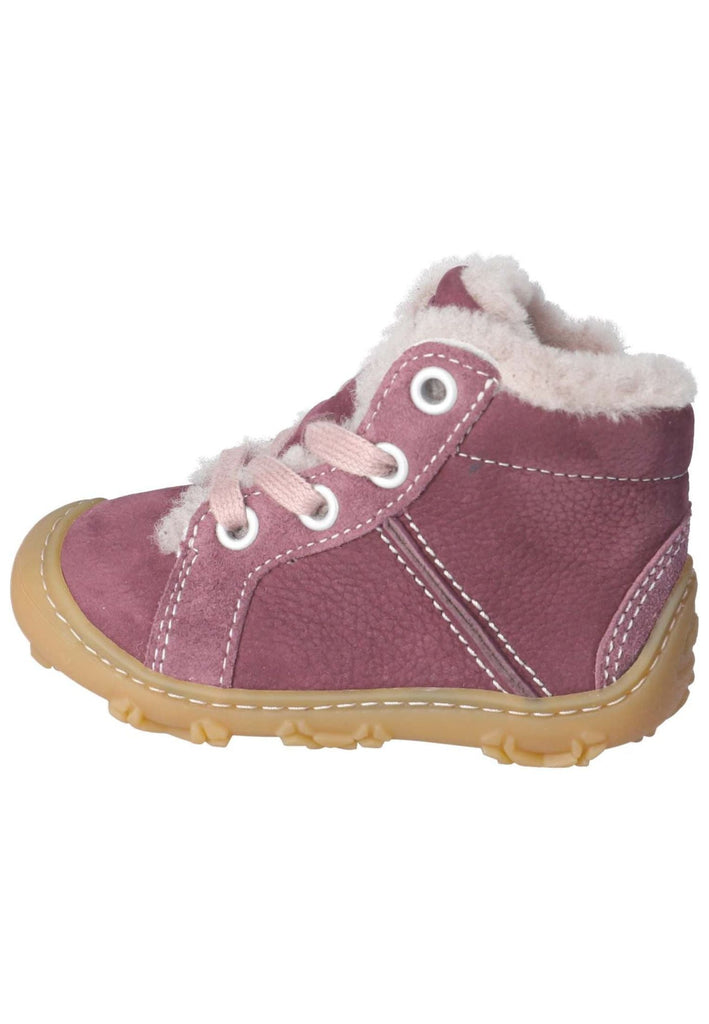 Pepino Halbschuhe Leder Pflaume Warmfutter