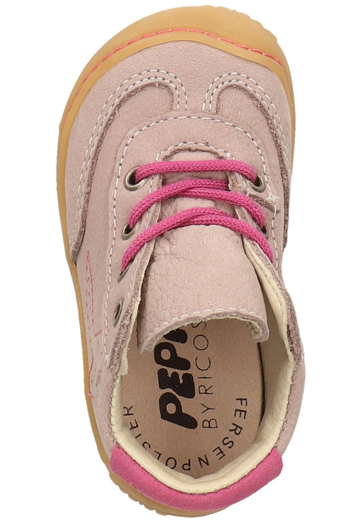 Pepino Halbschuhe Leder Rosa