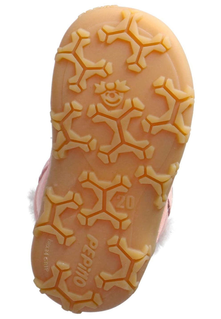 Pepino Halbschuhe Leder Rosa Warmfutter
