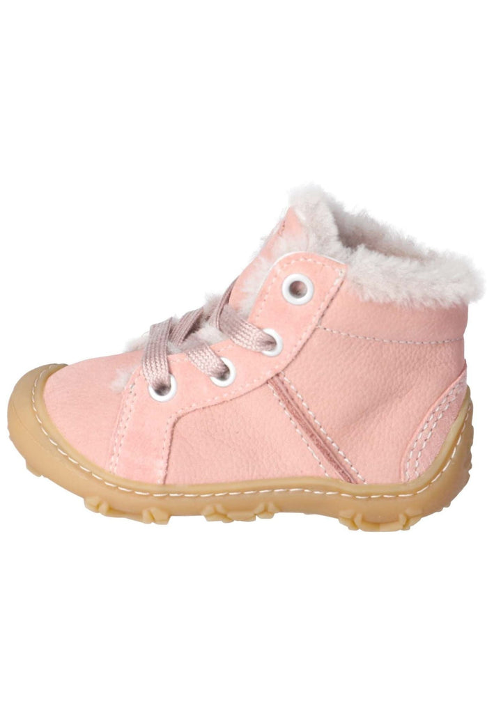 Pepino Halbschuhe Leder Rosa Warmfutter