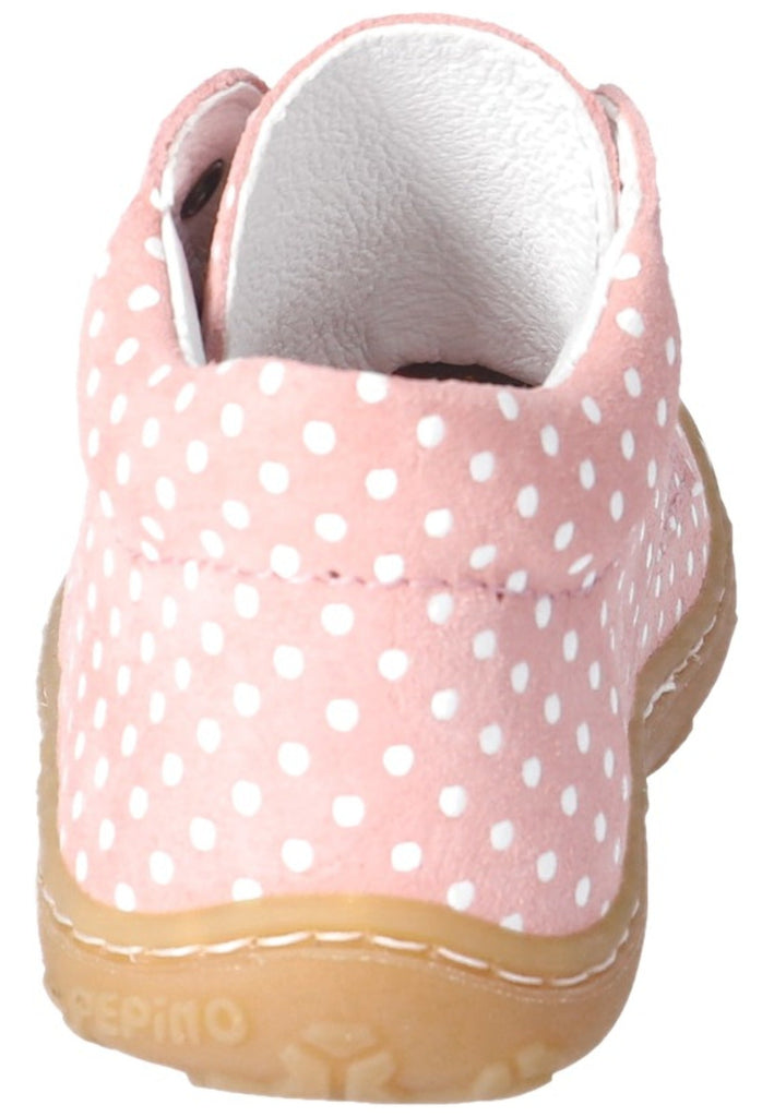 Pepino Halbschuhe Leder Rosa/Weiß