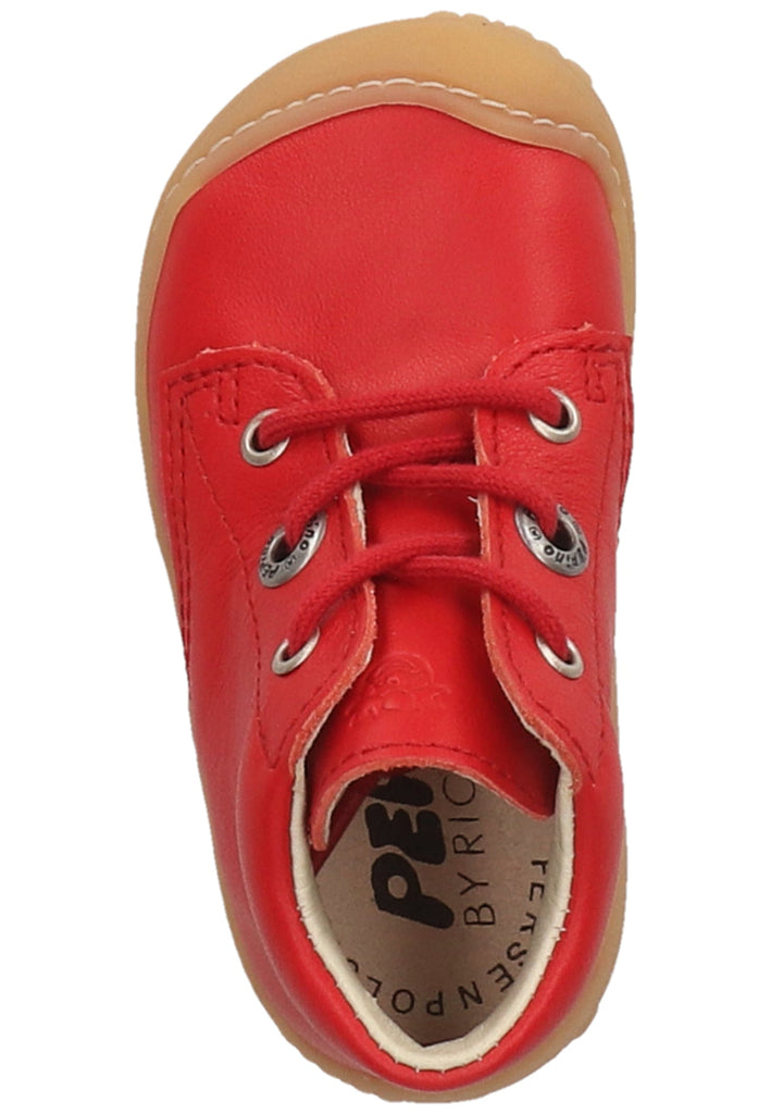 Pepino Halbschuhe Leder Rot