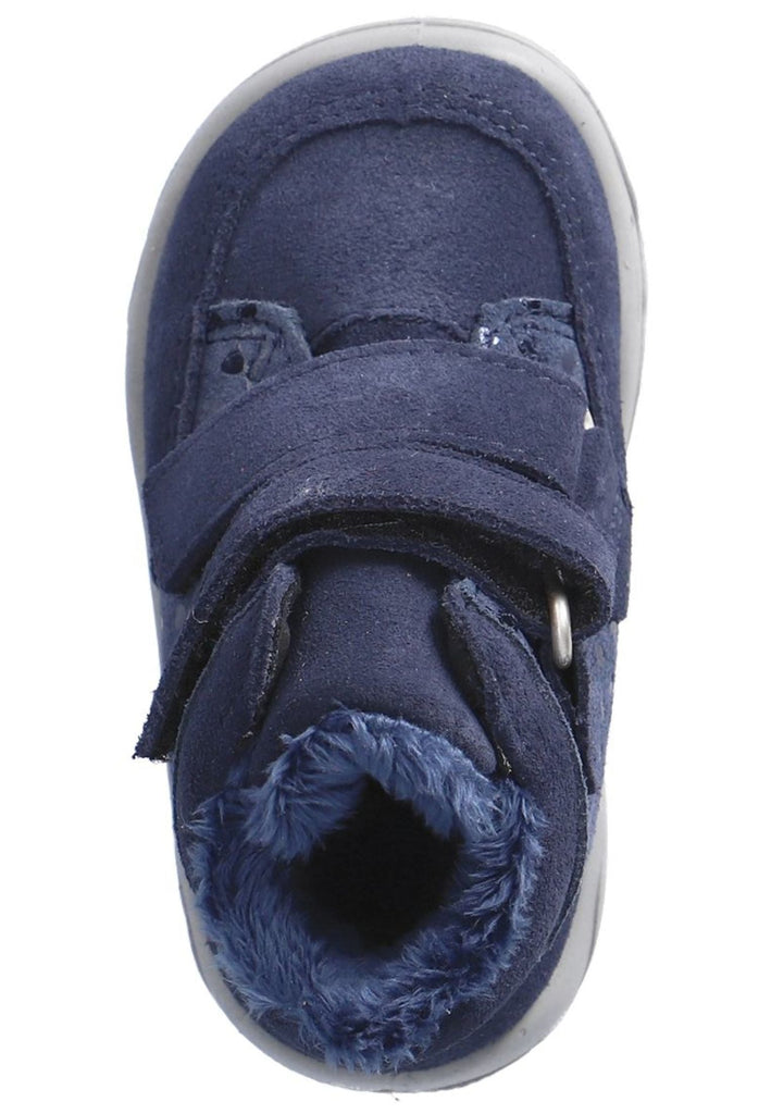 Pepino Halbschuhe Leder/Synthetik Blau Warmfutter