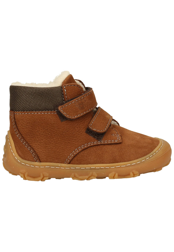 Pepino Halbschuhe Leder/Synthetik Curry Warmfutter