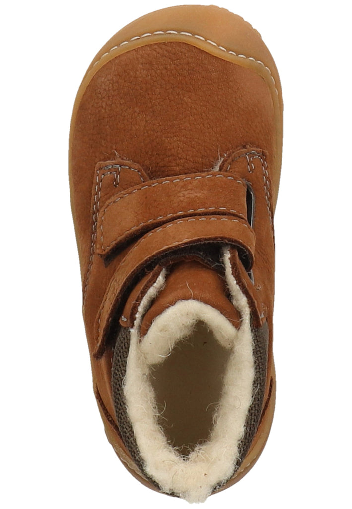 Pepino Halbschuhe Leder/Synthetik Curry Warmfutter