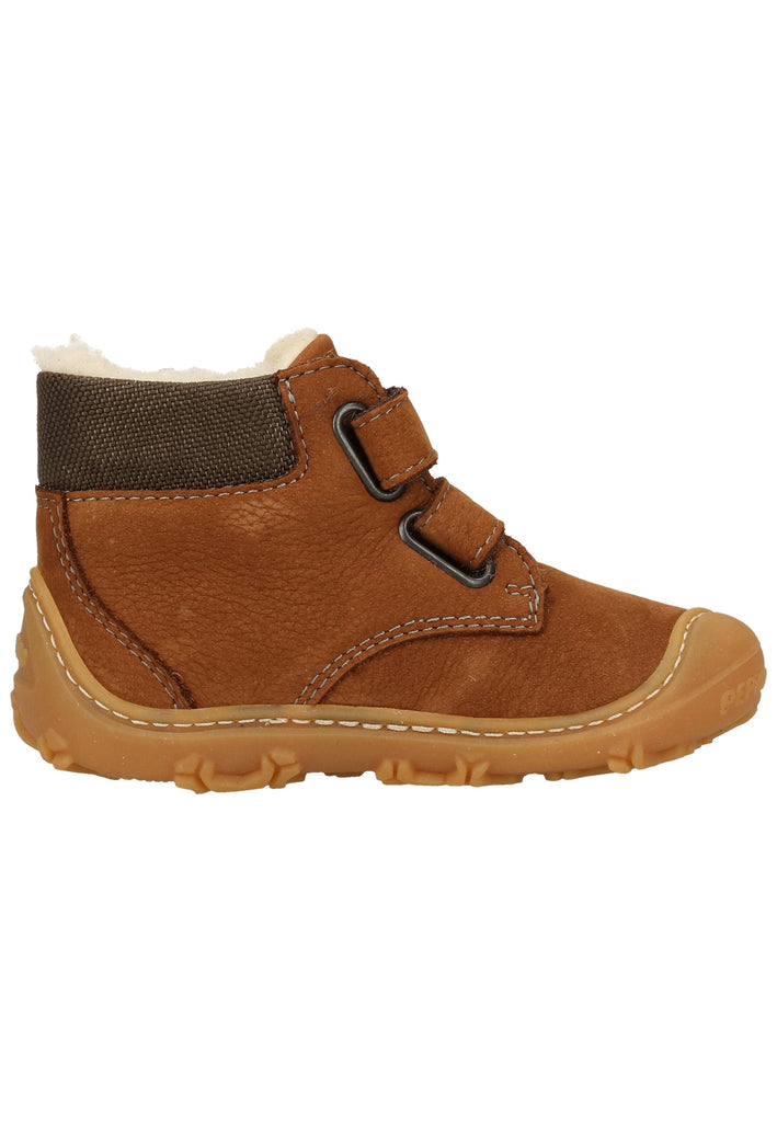 Pepino Halbschuhe Leder/Synthetik Curry Warmfutter