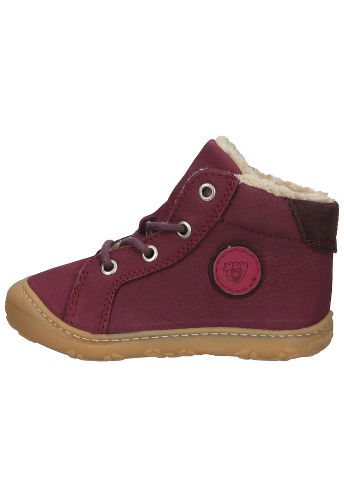 Pepino Halbschuhe Leder/Synthetik Fuchsia Warmfutter