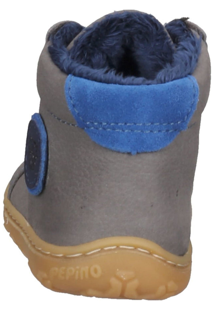 Pepino Halbschuhe Leder/Synthetik Graphit Warmfutter