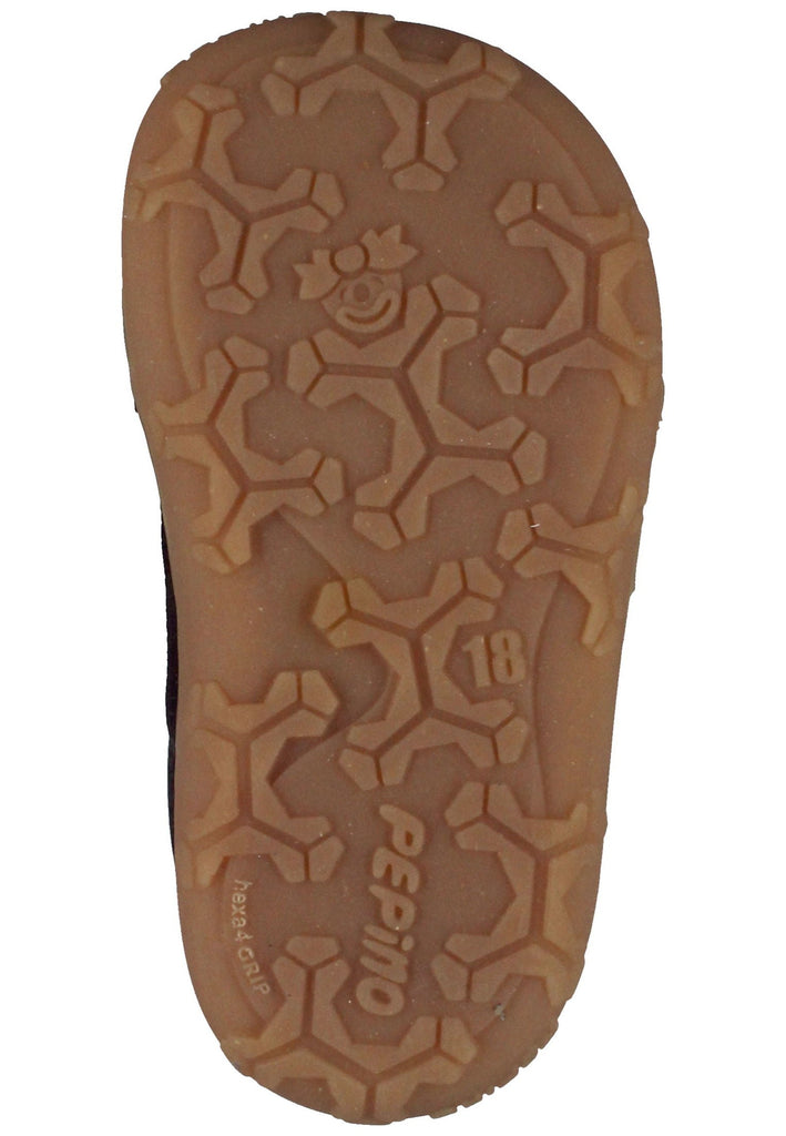 Pepino Halbschuhe Leder/Synthetik Marone Warmfutter