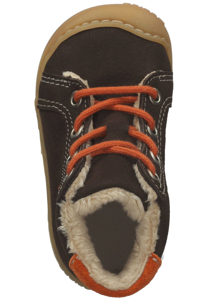 Pepino Halbschuhe Leder/Synthetik Marone Warmfutter