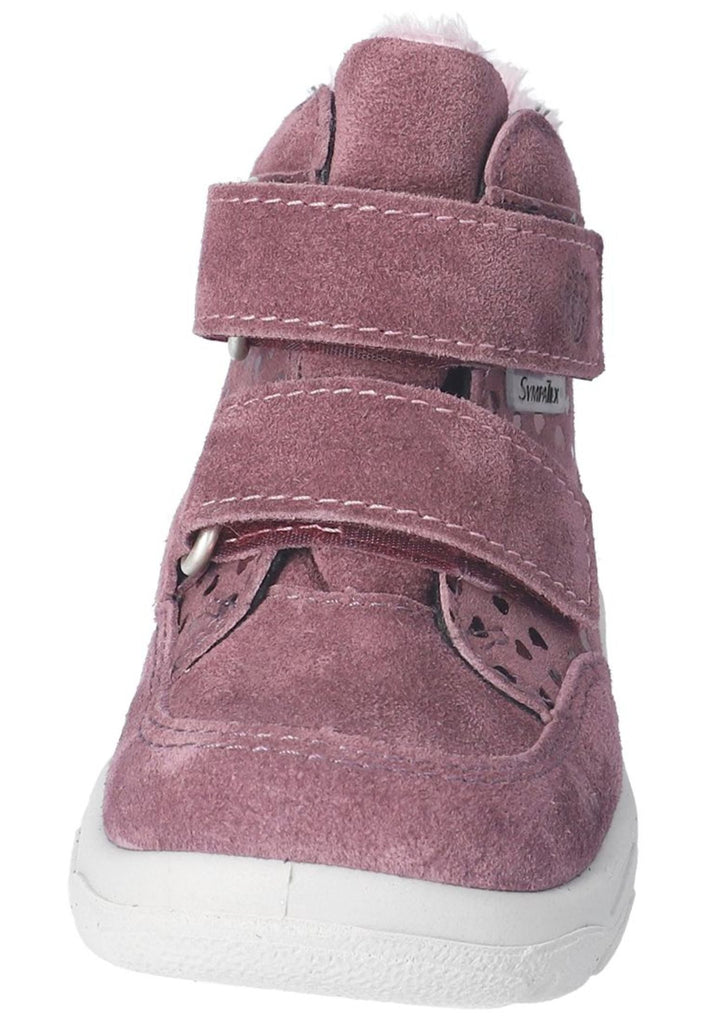 Pepino Halbschuhe Leder/Synthetik Pflaume Warmfutter