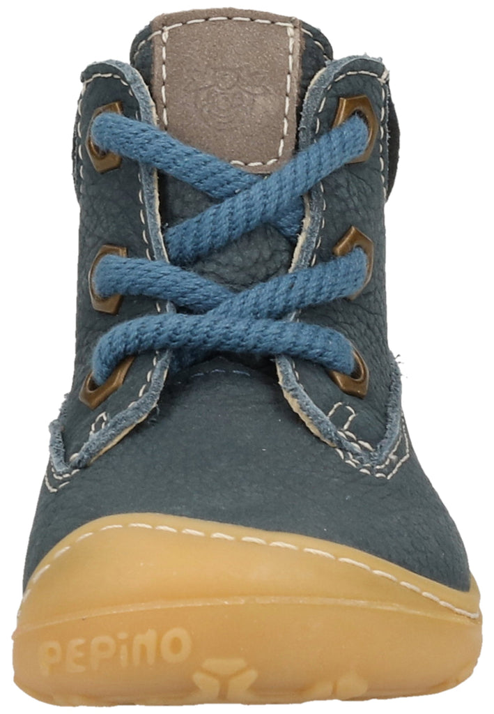 Pepino Halbschuhe Leder/Textil Blau