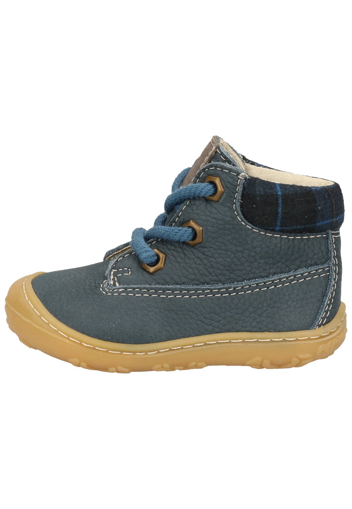 Pepino Halbschuhe Leder/Textil Blau