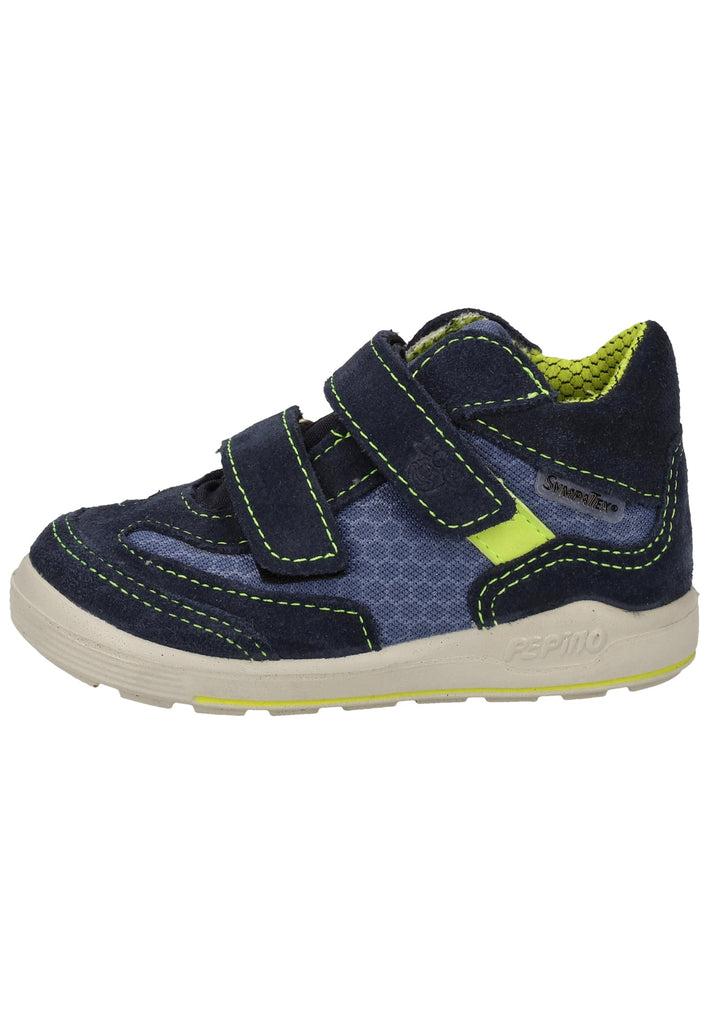 Pepino Halbschuhe Leder/Textil Blau