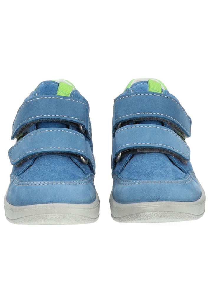 Pepino Halbschuhe Leder/Textil Blau/Lime