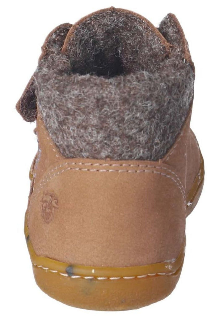 Pepino Halbschuhe Leder/Textil Caramel Warmfutter